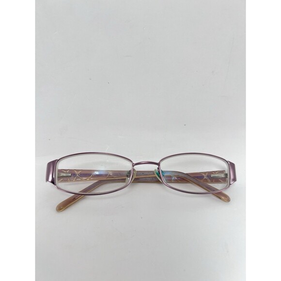 Ellen Tracy Women’s Eyeglasses Frames Only LEVANA Mauve  51-16-130 Rectangular - Picture 1 of 6